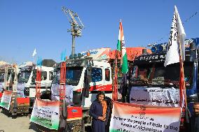 AFGHANISTAN-NANGARHAR-INDIA-HUMANITARIAN AID-ARRIVAL