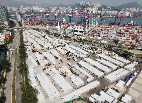 CHINA-HONG KONG-COVID-19-MOBILE CABIN HOSPITAL (CN)