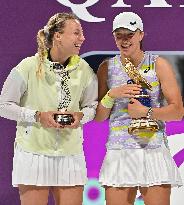 (SP)QATAR-DOHA-TENNIS-WTA-FINAL