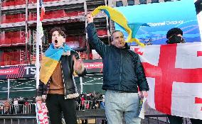 Anti-war protest in New York