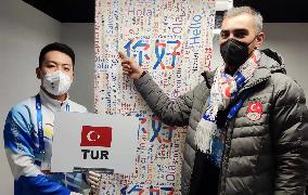 TURKEY-ISTANBUL-BEIJING 2022-CHINESE VOLUNTEERS