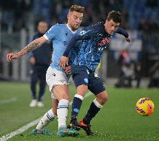 (SP)ITALY-ROME-FOOTBALL-SERIE A-LAZIO VS NAPOLI