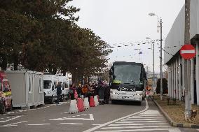 ROMANIA-SIRET-PEOPLE LEAVING UKRAINE