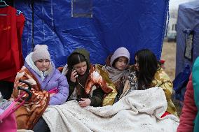 ROMANIA-SIRET-PEOPLE LEAVING UKRAINE