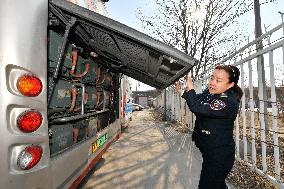 CHINA-TIANJIN-NPC DEPUTY-BUS DRIVER (CN)