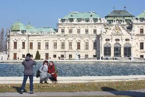 AUSTRIA-VIENNA-BELVEDERE-VIEWS