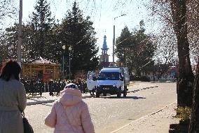 BELARUS-GOMEL-RUSSIA-UKRAINE TALKS-STREET VIEWS