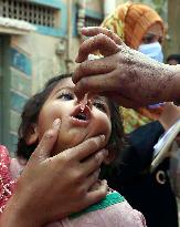 PAKISTAN-KARACHI-POLIO VACCINATION DRIVE