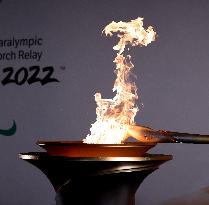(SP)BRITAIN-MANDEVILLE-BEIJING 2022 WINTER PARALYMPICS-HERITAGE FLAME
