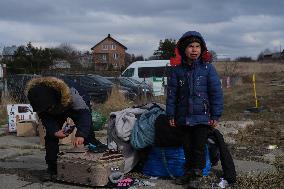 POLAND-MEDYKA-PEOPLE LEAVING UKRAINE