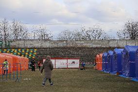 ROMANIA-SIRET-TEMPORARY SHELTER