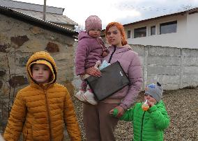 ROMANIA-SIRET-TEMPORARY SHELTER