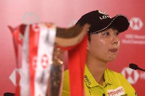 (SP)SINGAPORE-GOLF-WOMEN'S WORLD CHAMPIONSHIP-PRESS CONFERENCE