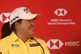 (SP)SINGAPORE-GOLF-WOMEN'S WORLD CHAMPIONSHIP-PRESS CONFERENCE