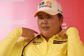 (SP)SINGAPORE-GOLF-WOMEN'S WORLD CHAMPIONSHIP-PRESS CONFERENCE