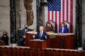 U.S.-WASHINGTON-BIDEN-STATE OF THE UNION-ADDRESS