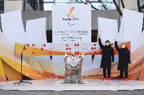 (SP)CHINA-BEIJJING-BEIJING 2022 WINTER PARALYMPICS-TORCH RELAY-FLAME LIGHTING CEREMONY(CN)
