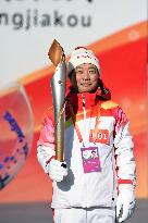 (SP)CHINA-HEBEI-ZHANGJIAKOU-BEIJING 2022 WINTER PARALYMPICS-TORCH RELAY-FLAME LIGHTING CEREMONY(CN)