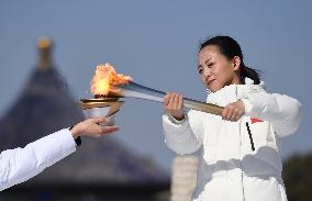 (SP)CHINA-BEIJING-BEIJING 2022 WINTER PARALYMPICS-TORCH RELAY-FLAME LIGHTING CEREMONY(CN)