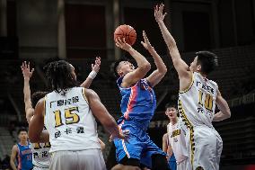 (SP)CHINA-LIAONING-SHENYANG-CBA LEAGUE-ZHEJIANG LIONS VS SICHUAN BLUE WHALES (CN)