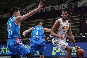 (SP)CHINA-LIAONING-SHENYANG-CBA LEAGUE-ZHEJIANG LIONS VS SICHUAN BLUE WHALES (CN)