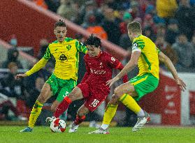 (SP)BRITAIN-LIVERPOOL-FA CUP-LIVERPOOL VS NORWICH CITY
