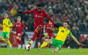 (SP)BRITAIN-LIVERPOOL-FA CUP-LIVERPOOL VS NORWICH CITY