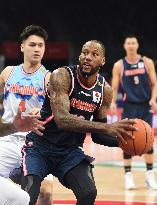 (SP)CHINA-GUANGDONG-FOSHAN-CBA LEAGUE-GUANGDONG SOUTHERN TIGERS VS XINJIANG FLYING TIGERS (CN)