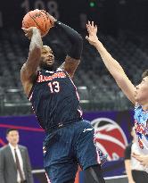 (SP)CHINA-GUANGDONG-FOSHAN-CBA LEAGUE-GUANGDONG SOUTHERN TIGERS VS XINJIANG FLYING TIGERS (CN)