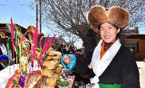 (InTibet)CHINA-TIBET-SHANNAN-TIBETAN NEW YEAR (CN)