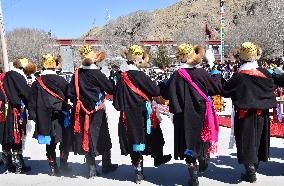 (InTibet)CHINA-TIBET-SHANNAN-TIBETAN NEW YEAR (CN)