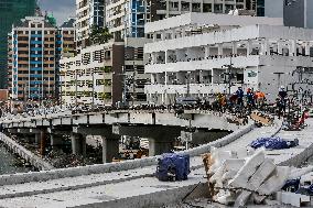 PHILIPPINES-MANILA-CHINA-FUNDED BRIDGE-CONSTRUCTION