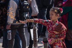 NEPAL-KATHMANDU-SHERPA COMMUNITY-NEW YEAR CELEBRATION