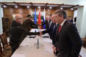 BELARUS-RUSSIA-UKRAINE-TALKS-SECOND ROUND