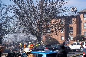 U.S.-MARYLAND-SILVER SPRING-APARTMENT BUILDING-EXPLOSION
