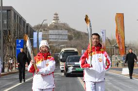 (SP)CHINA-BEIJING-BEIJING 2022 WINTER PARALYMPICS-TORCH RELAY (CN)