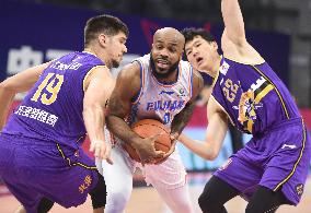 (SP)CHINA-GUANGDONG-FOSHAN-CBA LEAGUE-BEIJING ROYAL FIGHTERS VS FUJIAN STURGEONS(CN)