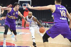 (SP)CHINA-GUANGDONG-FOSHAN-CBA LEAGUE-BEIJING ROYAL FIGHTERS VS FUJIAN STURGEONS(CN)