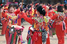 CHINA-SHAANXI-DALI-FOLK CUSTOM-SHEHUO-PERFORMANCE (CN)