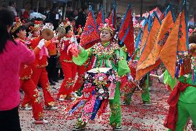 CHINA-SHAANXI-DALI-FOLK CUSTOM-SHEHUO-PERFORMANCE (CN)