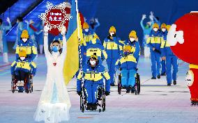 Beijing Paralympics: Opening Ceremony