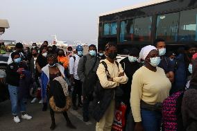 NIGERIA-ABUJA-EVACUATING FROM UKRAINE