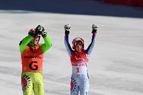 (SP)CHINA-BEIJING-WINTER PARALYMPICS-ALPINE SKIING-WOMEN'S DOWNHILL-VISION IMPAIRED (CN)