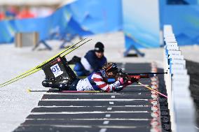 (SP)CHINA-ZHANGJIAKOU-WINTER PARALYMPICS-BIATHLON-WOMEN'S SPRINT SITTING (CN)