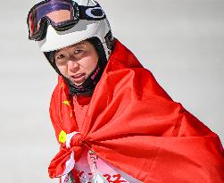 (SP)CHINA-BEIJING-WINTER PARALYMPICS-ALPINE SKIING-WOMEN'S DOWNHILL SITTING (CN)