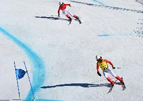 (SP)CHINA-BEIJING-WINTER PARALYMPICS-ALPINE SKIING-WOMEN'S DOWNHILL-VISION IMPAIRED (CN)