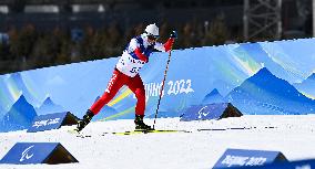 (SP)CHINA-ZHANGJIAKOU-WINTER PARALYMPICS-BIATHLON-WOMEN'S SPRINT STANDING (CN)