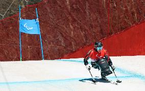 (SP)CHINA-BEIJING-WINTER PARALYMPICS-ALPINE SKIING-MEN'S DOWNHILL SITTING (CN)