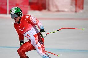 (SP)CHINA-BEIJING-WINTER PARALYMPICS-ALPINE SKIING-MEN'S DOWNHILL STANDING (CN)