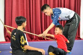 INDONESIA-BOGOR-CHILDREN-CHINESE MARTIAL ARTS